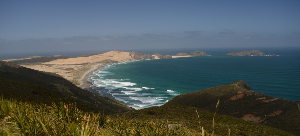 Hermosa vista panorámica de una cala