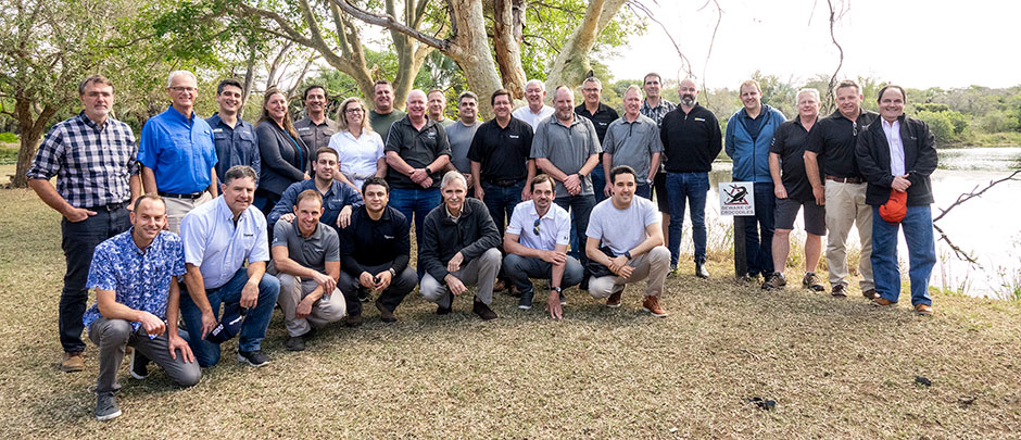 Participantes do fórum de revendedores do Hemisfério Sul.