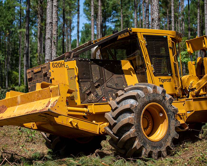 Mackolines Machines & Hire skidder drive system