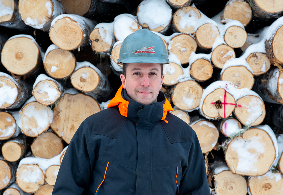 Antonin Beauséjour, owner of Forestier Beauséjour.