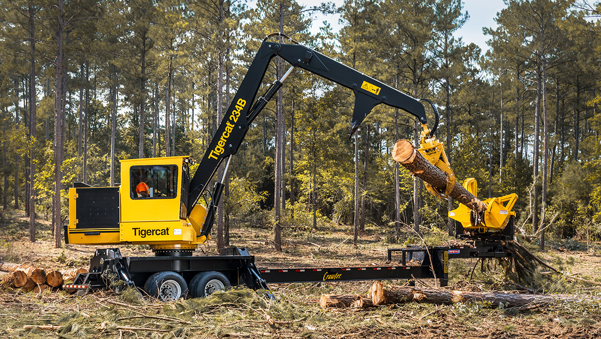 LG4053 grapple in the field