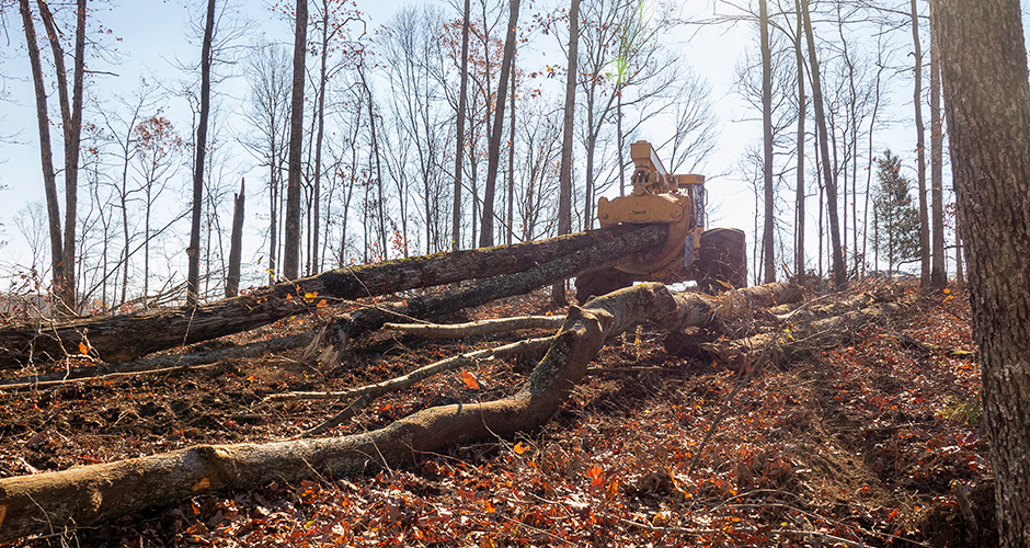 Mackolines Machines & Hire skidder